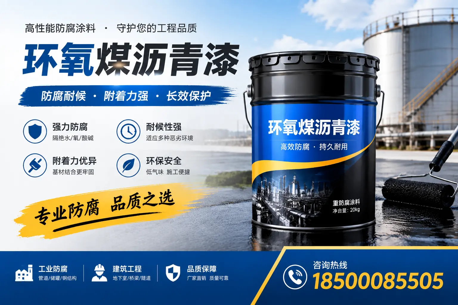 如何选择适合的环氧煤沥青漆？清远市场选型指南